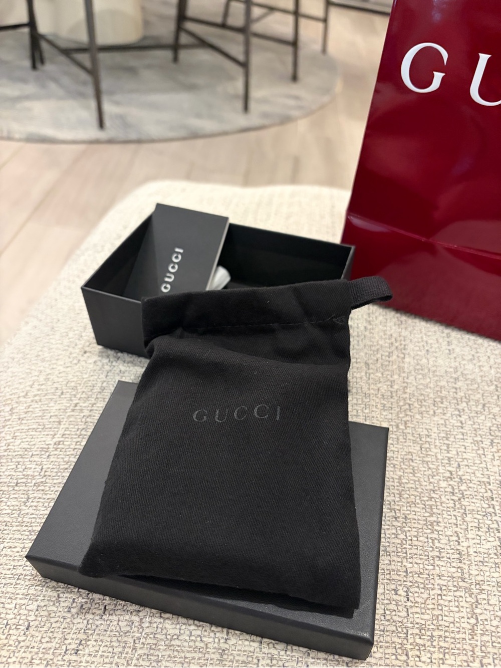 Gucci Bi-fold Card Case with Web GG Supreme Canvas Wallet - Picture 11 of 16